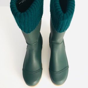 Henry Ferrera Water-Resistant Cuff Rain Boots